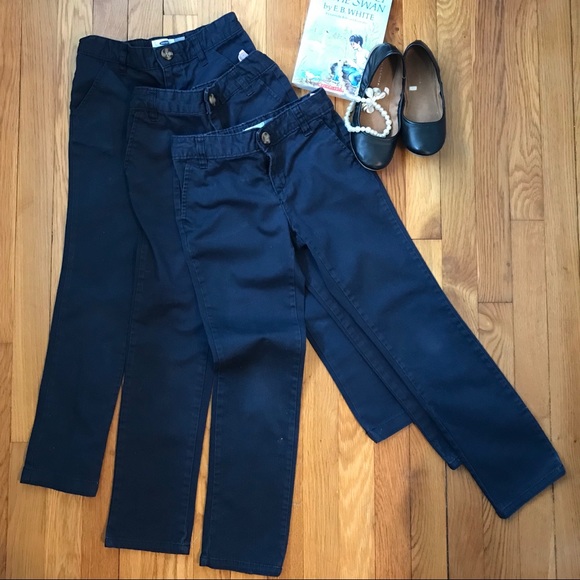 skinny jeans uniform pants